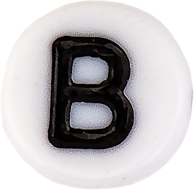B